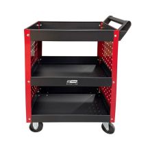 AW METAL WORKSHOP TROLLEY 3 LEVELS + PERFORATION