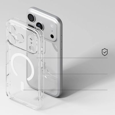 4. Ringke Fusion Magnetic MagSafe Case for iPhone 17 Pro - Clear
