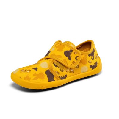 4. Affenzahn barefoot slipper cotton moccasins tiger (01398-10009)
