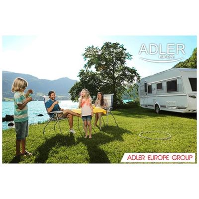 12. Adler AD 8051 travel washing machine (1000 rpm; 3 kg; 370 mm; blue)