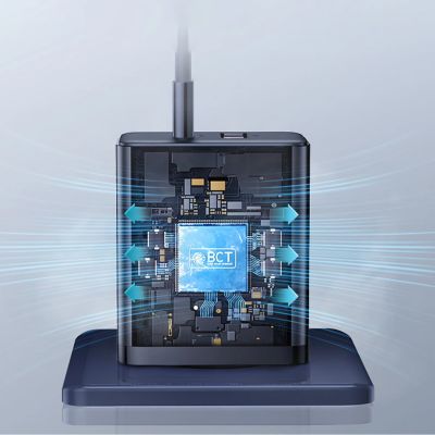 12. Baseus Cube Pro 30W USB-C USB-A Wall Charger - Black