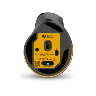 5. BakkerElkhuizen PRF Pro Mouse Office Right Side RF Wireless + Bluetooth + USB Type-C Optical 2400 DPI