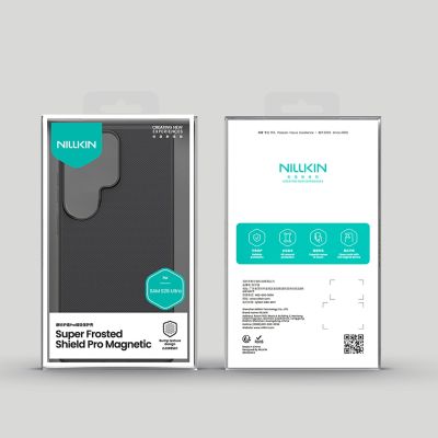 21. Nillkin Super Frosted Shield Pro Magnetic Case Compatible with MagSafe for Samsung Galaxy S26 Ultra - Black