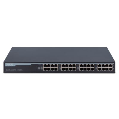 24. 10G Ethernet Power Supply/Injector PoE+ 802.3at, 16 ports, PoE budget 250W