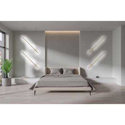 7. Activejet AJE-HILTON Patina WW LED Wall Lamp