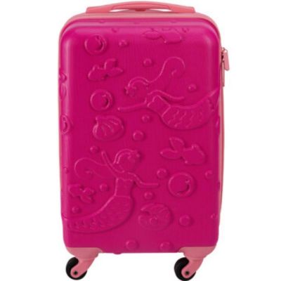 3. PROWORLD KID CABIN TRAVEL SUITCASE 18 INCH - PINK (MERMAID)