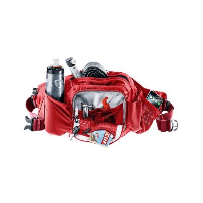 2. DEUTER Pulse 5 cherry-masala Waist Bag