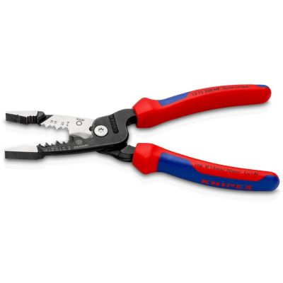 2. Knipex 13 72 200 ME Wire Stripper Black, Blue, Red, Stainless Steel