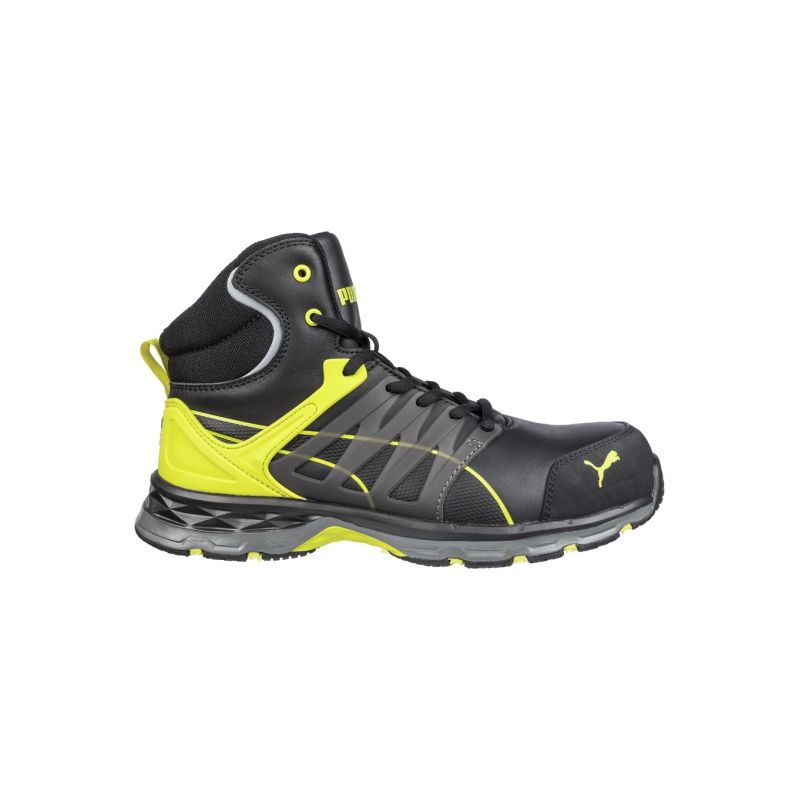 5. Puma Velocity 2.0 Yellow Mid M MLI-S12B1 black shoes