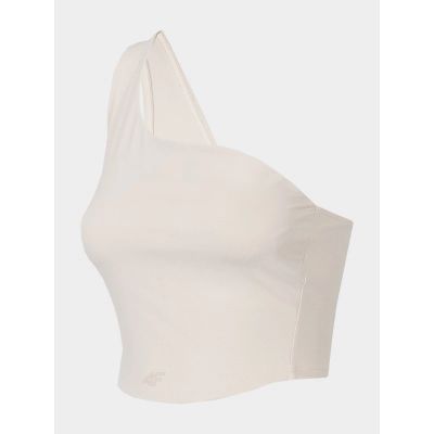 3. Women's One-Shoulder Yoga Crop Top 4F H4Z22-TSD033