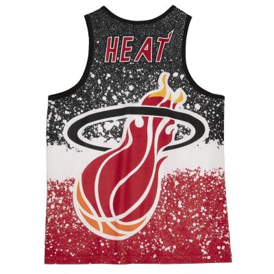 2. Mitchell & Ness NBA Miami Heat Men's Sports Tank Top
