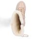 13. Rieker W RKR640 waterproof high snow boots, beige