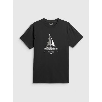 4. Men's relaxed T-shirt with print 4F 4FRSS26TTSHM3996-20S