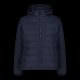 6. CMP men's winter jacket with hood, sports, insulated, navy blue (34K0147/N950)