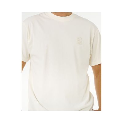 5. Men's RIP CURL Search Embroidery Tee White