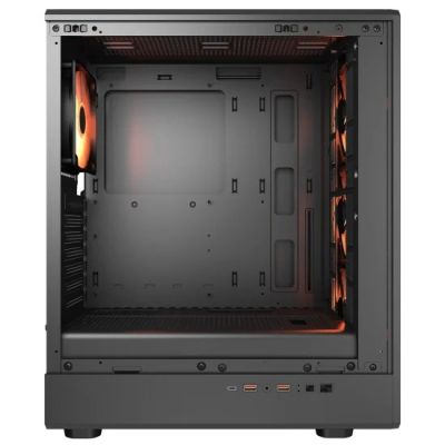 8. COUGAR CGR-2GA5B-P Midi Tower PC Case, Black
