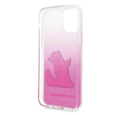4. Karl Lagerfeld Choupette Fun iPhone 11 Pro Case - Pink