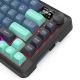 4. REDRAGON K724GBG-RGB-PRO Behemoth Keyboard USB + RF Wireless + Bluetooth Gray, Blue