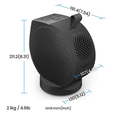 8. BenQ GV50p Standard Throw Projector 500 ANSI Lumens DLP 1080p (1920x1080) Black
