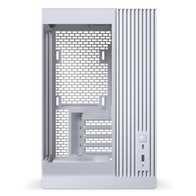 8. PHANTEKS XT V3 PC-Gehäuse, Mini-Gehäuse, mATX, Tempered Glass - inklusive 3x 120-mm-Lüfter, weiß
