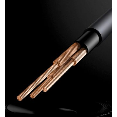 13. Baseus stereo audio cable AUX 3.5 mm mini jack - USB Type C for tablet phone 120cm black (CAM01-01)