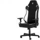 9. Nitro Concepts X1000 Gaming Chair Upholstered Seat Black, White