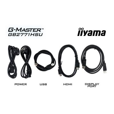23. Flat screen iiyama G-Master GB2771HSU-B1 27" Fast-IP