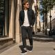 7. Men's black Vanhorn 18300 sneakers