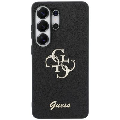 3. Guess Fixed Glitter Big 4G Metal Logo case for Samsung Galaxy S26 Ultra - black