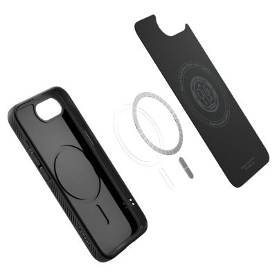 7. Spigen Liquid Air Mag MagSafe Case for iPhone 16e / 17e - Matte Black