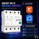8. Qoltec Three-phase relay 63A for DIN rail | 3P+N | Timer | Wi-Fi | Tuya | Smart Life | Amazon Alexa | 4P