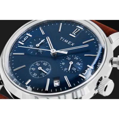 4. TIMEX Marlin® Chronograph Tachymeter TW2W10200 Men's Watch + BOX