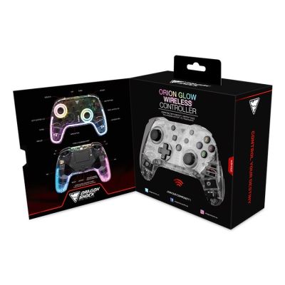 7. Dragonshock Orion Glow Black Bluetooth Gamepad Analog/Digital Nintendo Switch