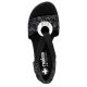 11. Comfortable Rieker W RKR679 black sandals