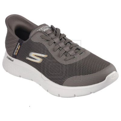 8. Skechers Go Walk Flex Hands Up M 216324BRN shoes