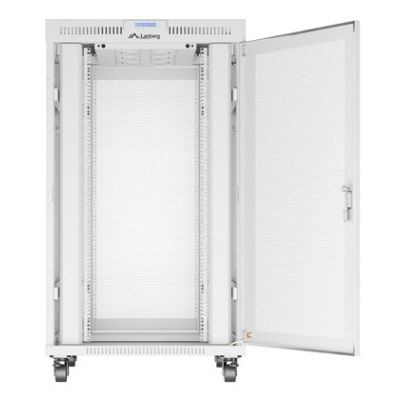 10. Lanberg FF01-8027-23SL 27U Freestanding Rack Gray