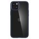 5. Spigen Crystal Hybrid iPhone 15 Plus Case - Clear Blue