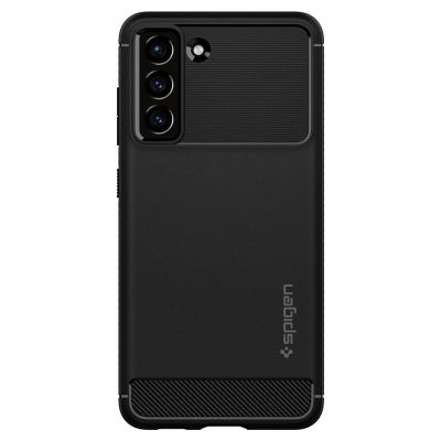 2. Spigen Rugged Armor Case for Samsung Galaxy S21 FE - Matte Black