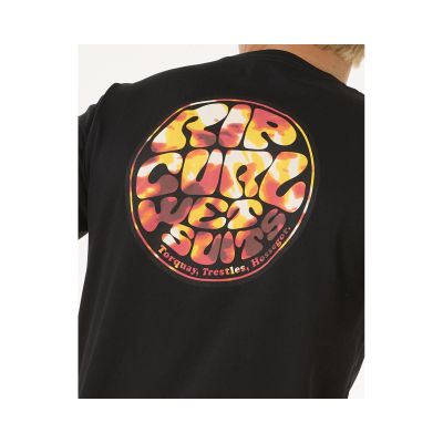 3. RIP CURL Wettie Passage Icon Tee Black