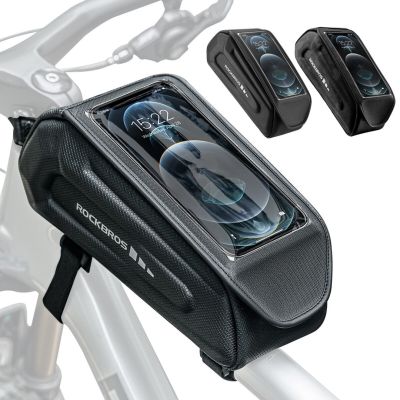 Rockbros bike frame/phone bag KL001 black