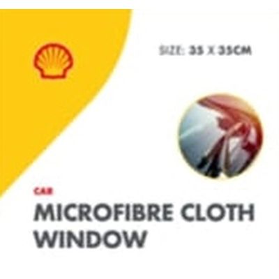 4. MICROFIBER CLEANING CLOTH FOR WINDOWS 35x35CM SHELL