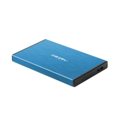 2. NATEC Rhino Go NKZ-1280 Hard Drive Case (2.5"; USB 3.0; Aluminum; Blue)