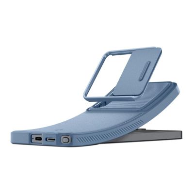 3. Spigen Optik Armor Case for Samsung Galaxy S26 Ultra - Blue