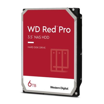 2. WD Red Pro WD6005FFBX HDD (6 TB ; 3.5"; 256 MB; 7200 rpm)