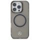 3. Mercedes Silver Ring MagSafe Case for iPhone 16 Pro Max - Black