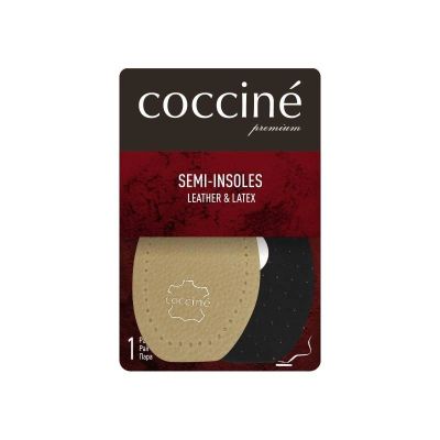 7. Coccine leather half-inserts on latex DA0190