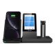 3. Yealink WH67 UC Headset Wireless On-ear, Headband, Neckband Office/Call Center Bluetooth Charging Stand Black