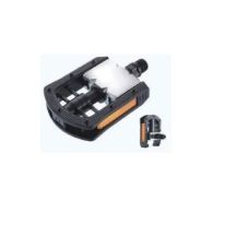 CITY ALU/PVC folding pedals black