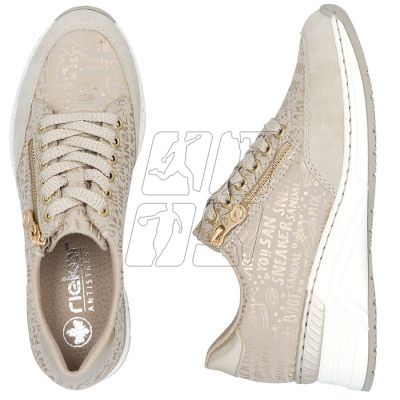 8. Rieker W N4316 RKR760 wedge sneakers