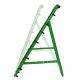 10. VIRTUFIT ADJUSTABLE BUMPER - KICKBACK - 100 X 100 CM - GREEN